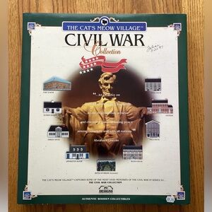 Autographed Cat's Meow Civil War Collection NWT